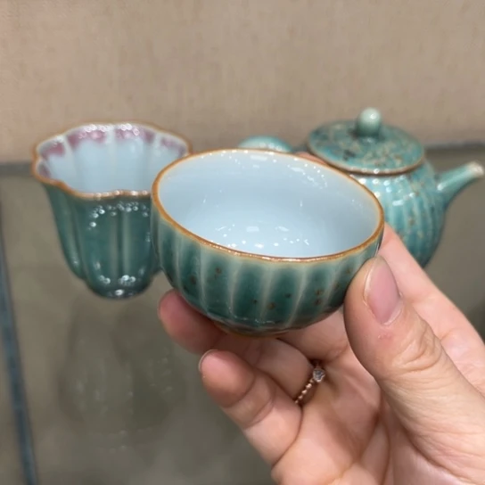 瓷片大宋名窑汝瓷茶具