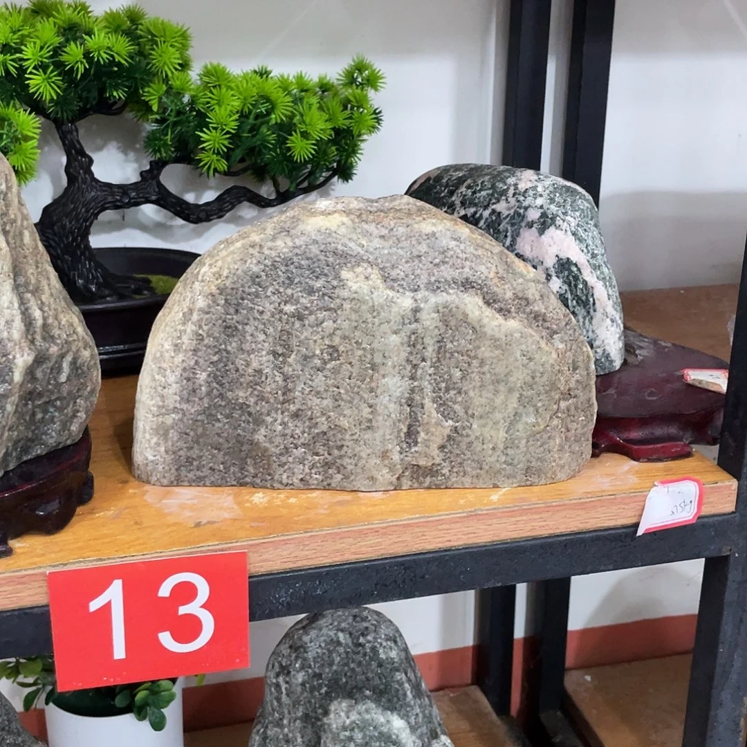 小****石材靠山石平安石摆件