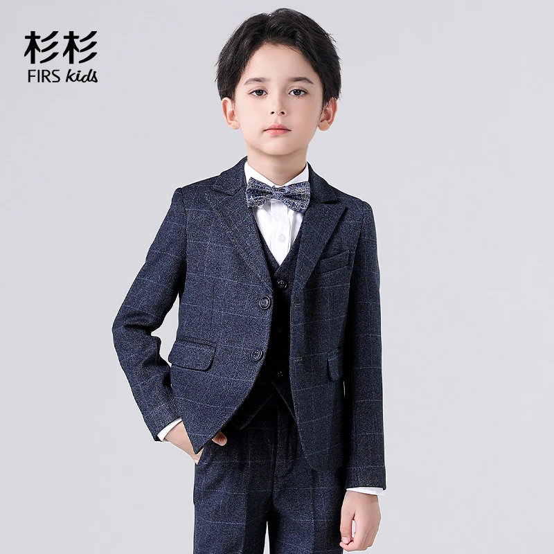 FIRS kids/杉杉FIRSkids/杉杉学院风男西服西装套装外套主持人