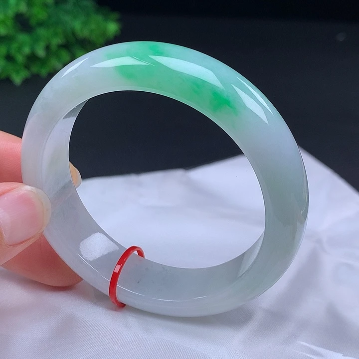 翡翠未镶嵌手镯56圈口431625