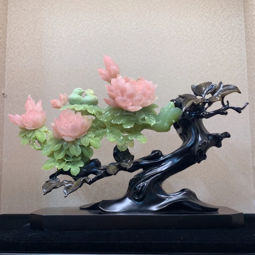 【闪购商品】未镶嵌蛇纹石玉摆件覆膜