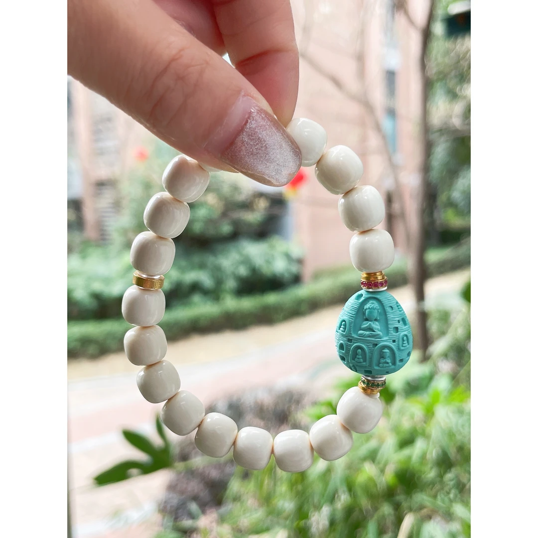 极简风原创设计款猛犸老型9.3左右手串欧若风（自发 song有证）