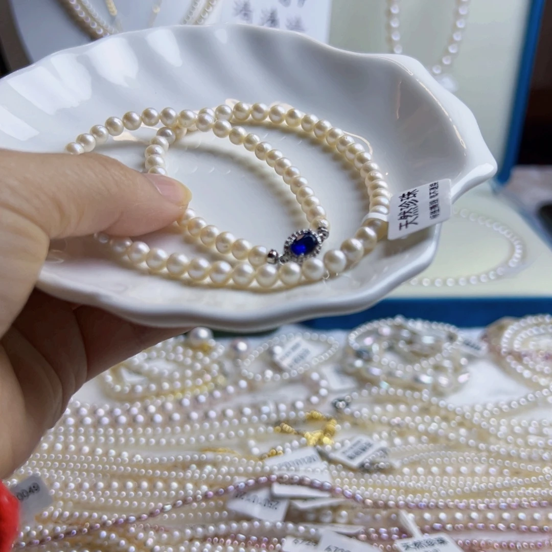 未镶嵌手绳淡水珍珠
