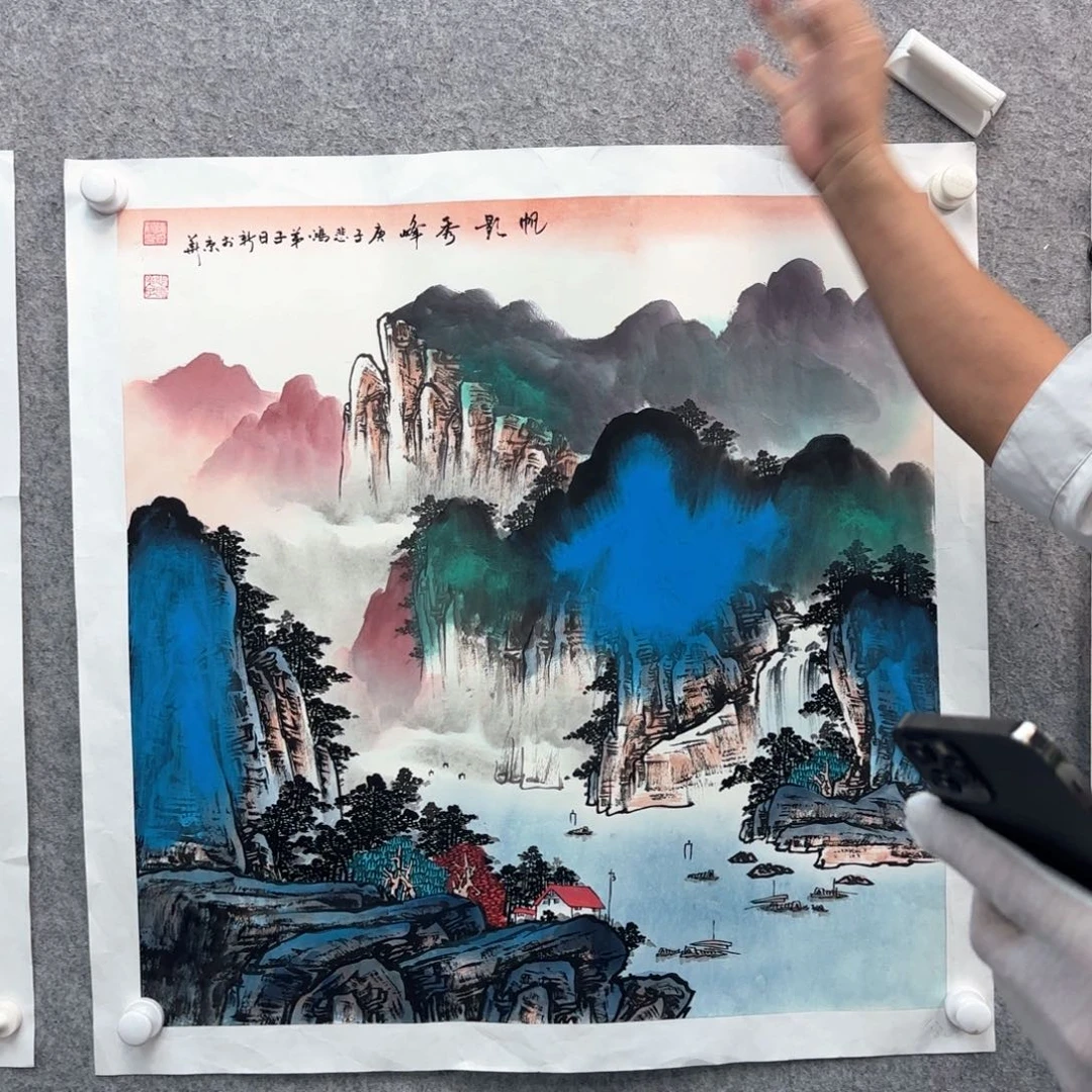 书法书法作品多次参加