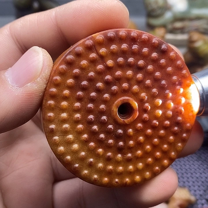 未镶嵌蛇纹石玉颈饰