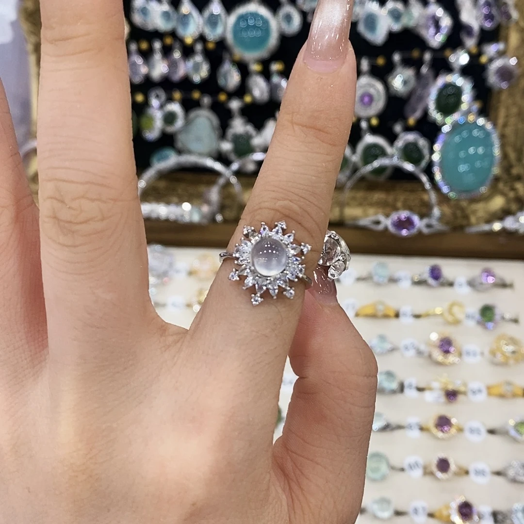 银S925镶嵌蛇纹石玉颈饰