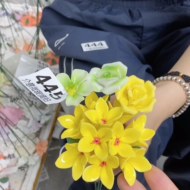 杯手工制作陶瓷花