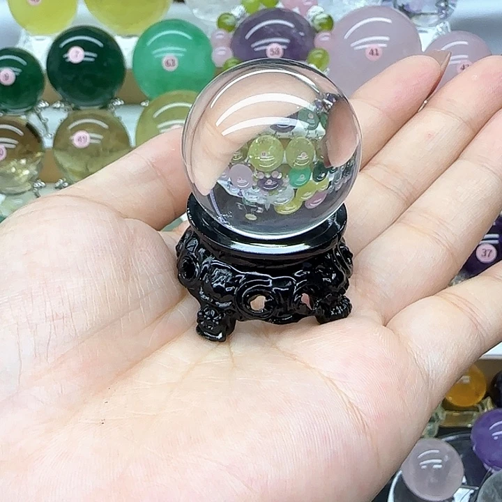 水晶未镶嵌珠宝半成品
