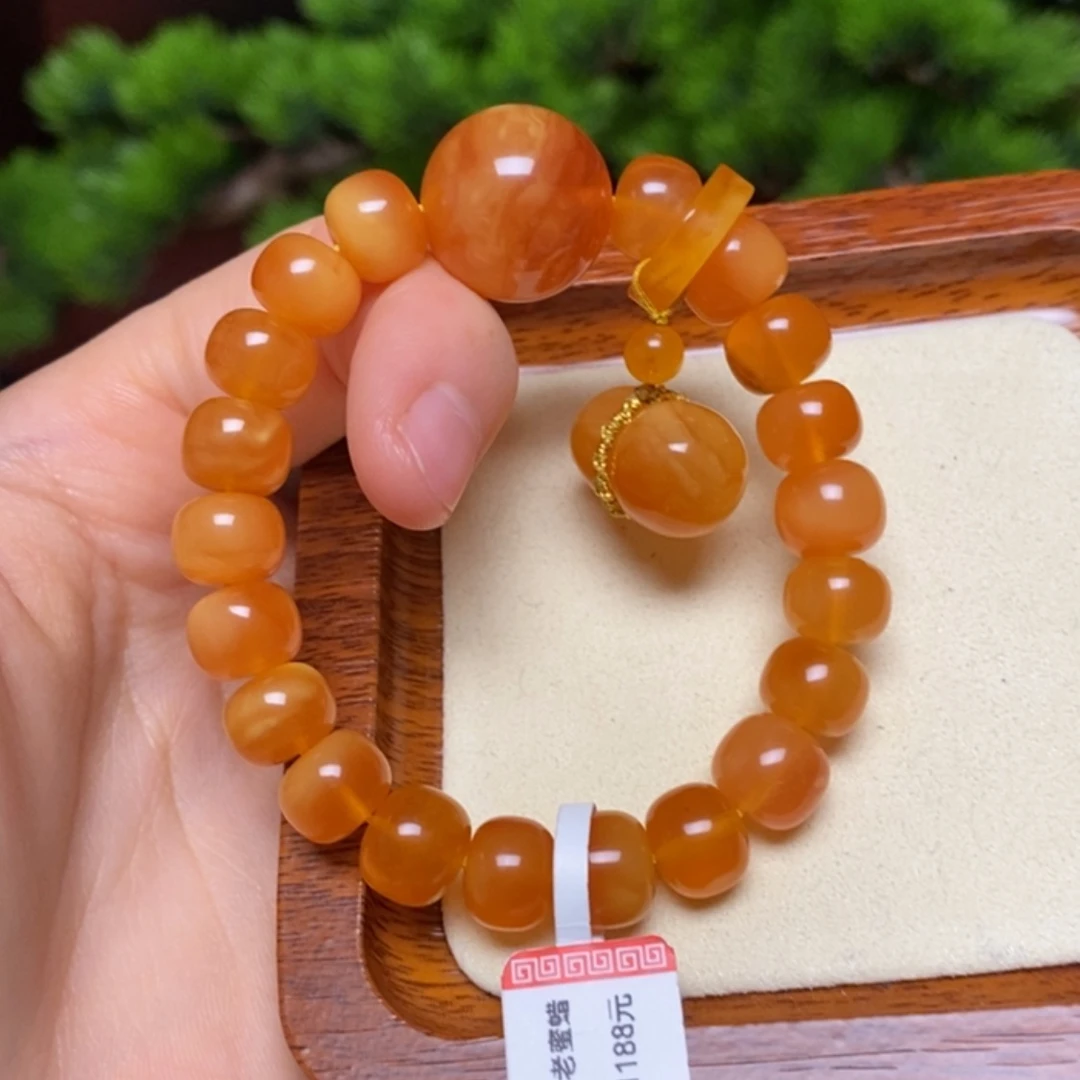 【闪购商品】手链蜜蜡未镶嵌手串
