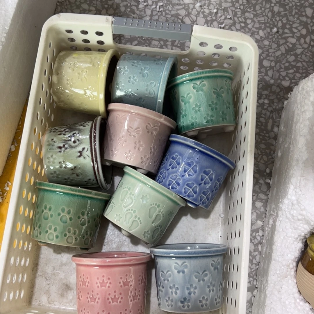 陶瓷陶瓷多肉花盆@@1683