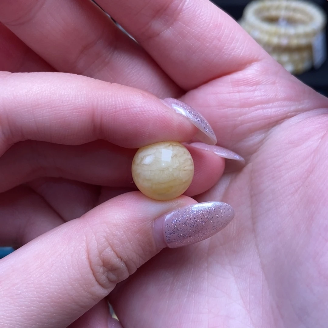 蜜蜡未镶嵌珠宝奇石卡13.7