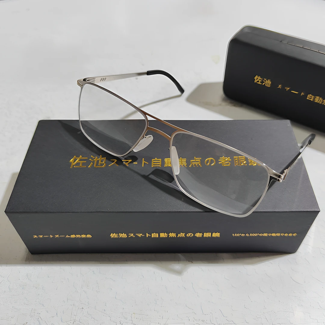 (佐)自动对焦老花镜(150°-500°)