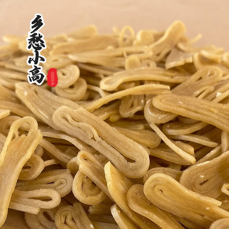 黄梅下新鱼面纯手工湖北黄冈特产鱼面红薯粉苕粉家乡味湖北鱼面夜宵速食