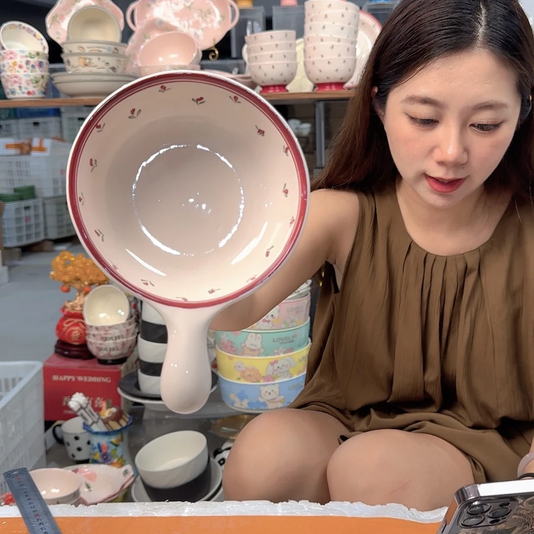 瓷微瑕陶瓷餐具釉下彩