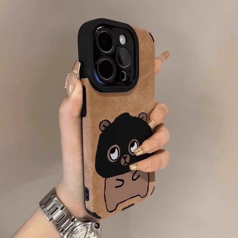 卡皮巴拉适用iPhone 17promax手机壳卡通个性苹果17pro保护壳16pm