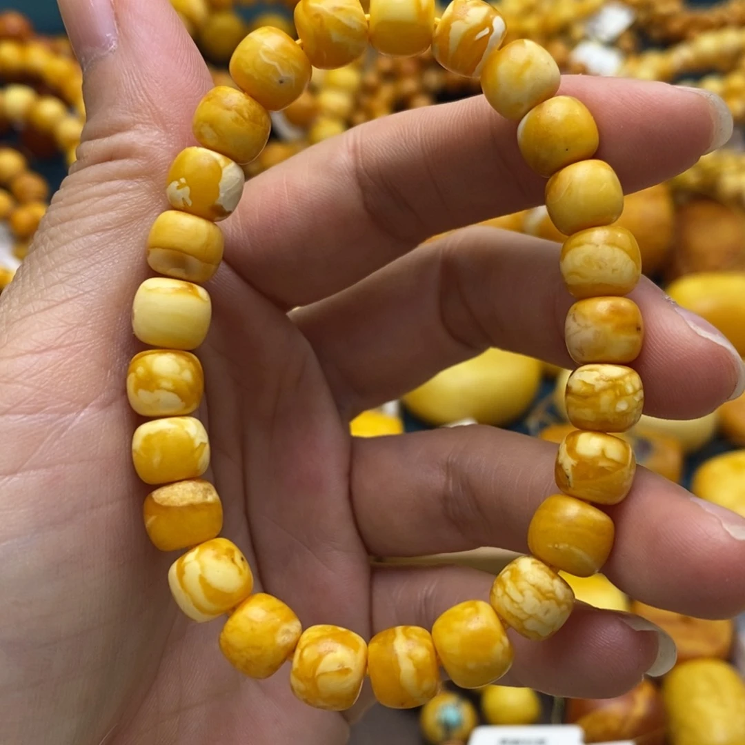 琥珀颈饰未镶嵌8加