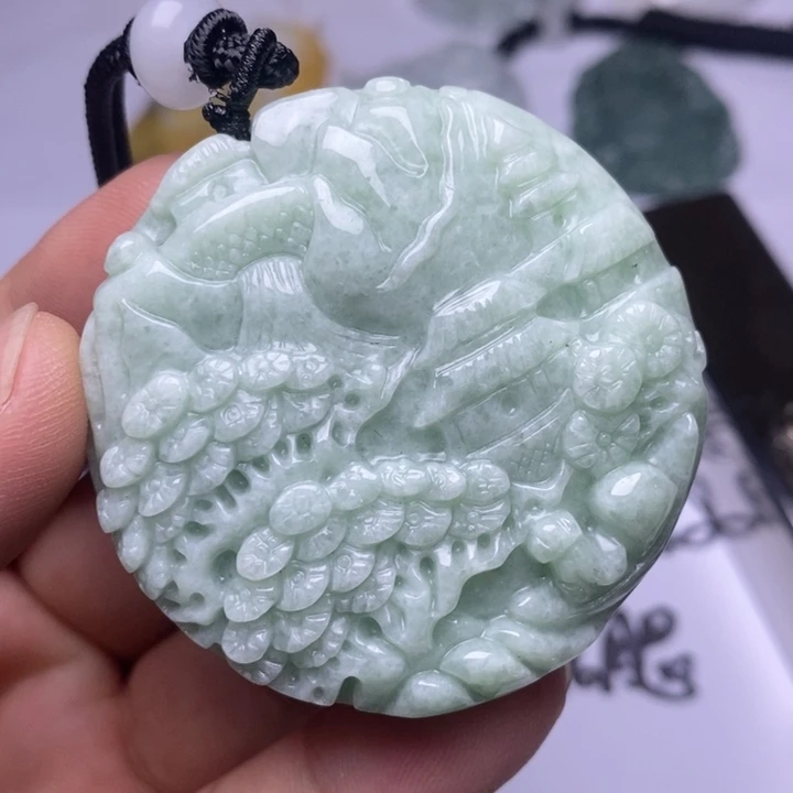 颈饰未镶嵌翡翠翡翠