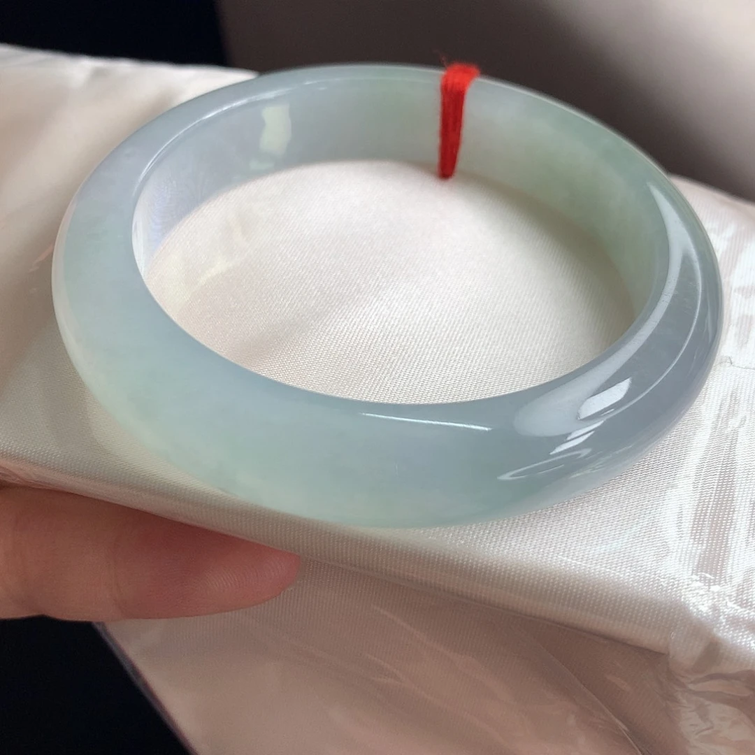 未镶嵌手镯翡翠，34号