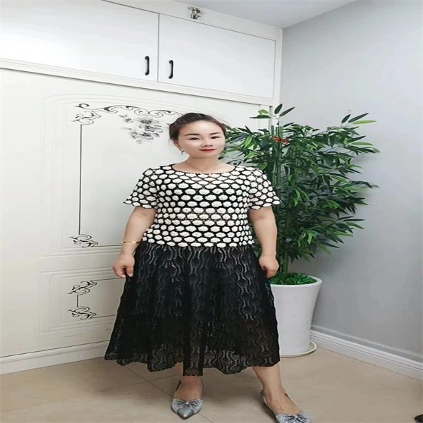 （抖音）丝萝半身裙钩织线上教程