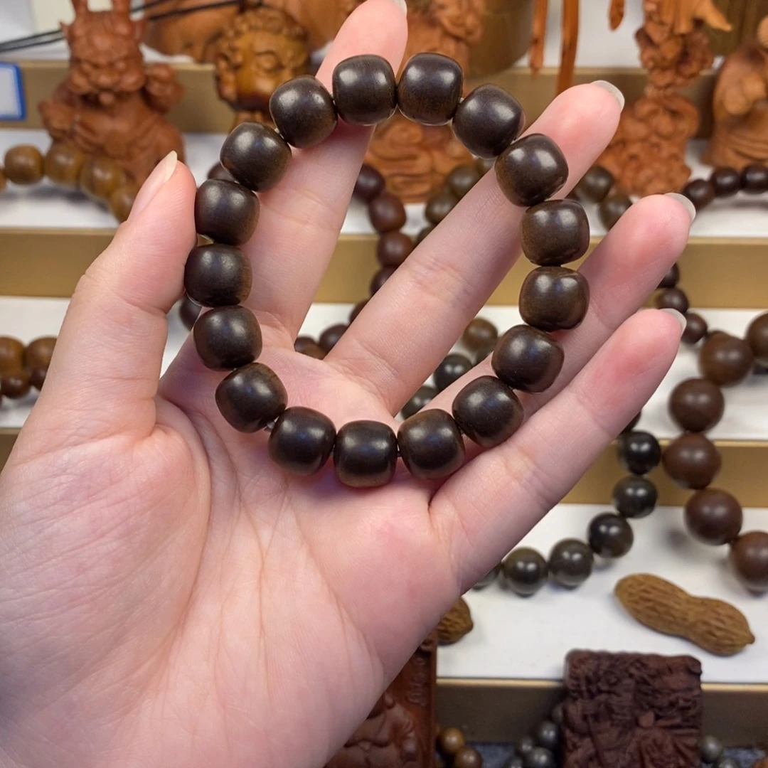 檀香木手串/手链老山檀香11/12横纹奶香