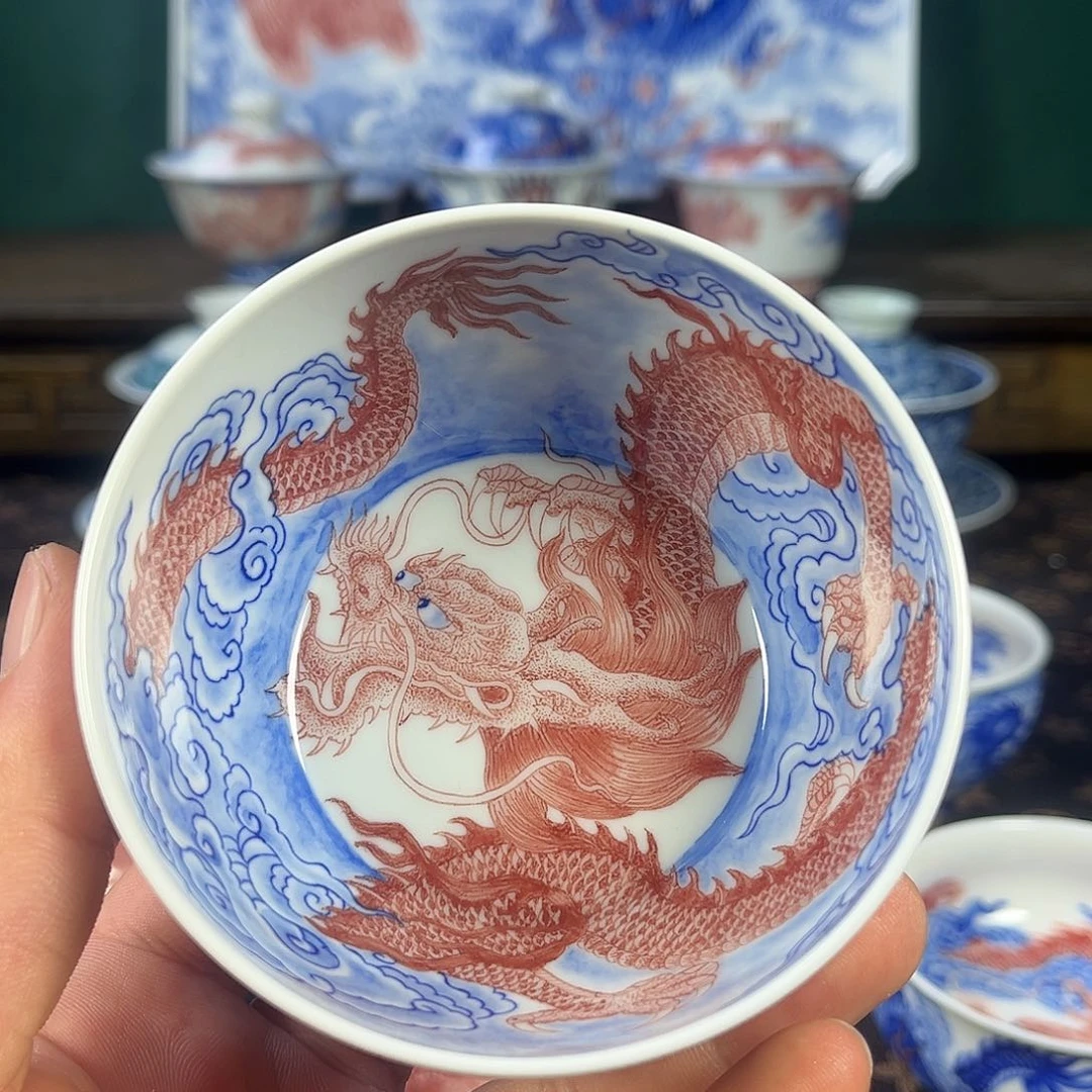 瓷片自成堂景德镇手工手绘