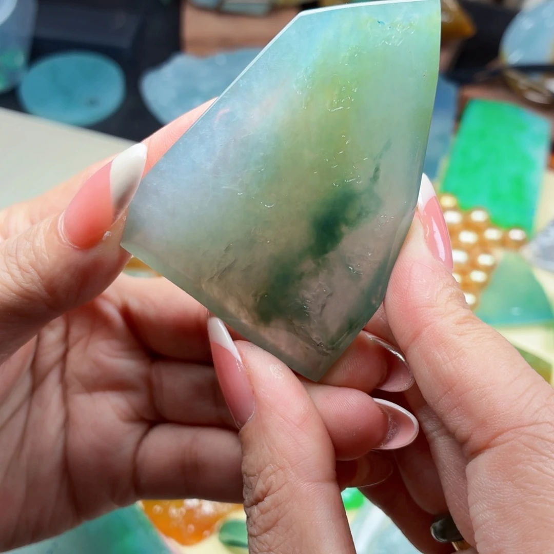 定制翡翠未镶嵌翡翠首饰