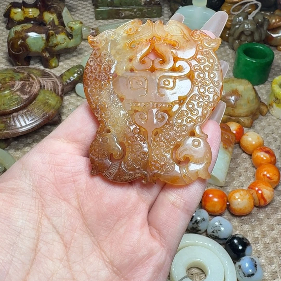 吊坠白玉菩提挂件