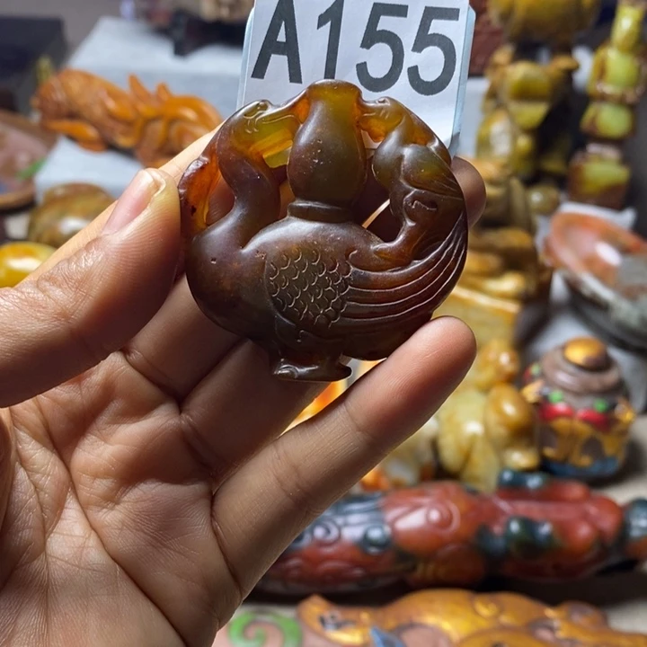 玛瑙/玉髓未镶嵌挂件