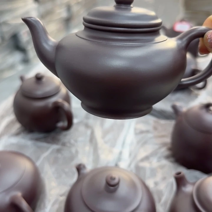 茶壶紫砂宜兴原矿龙血砂225