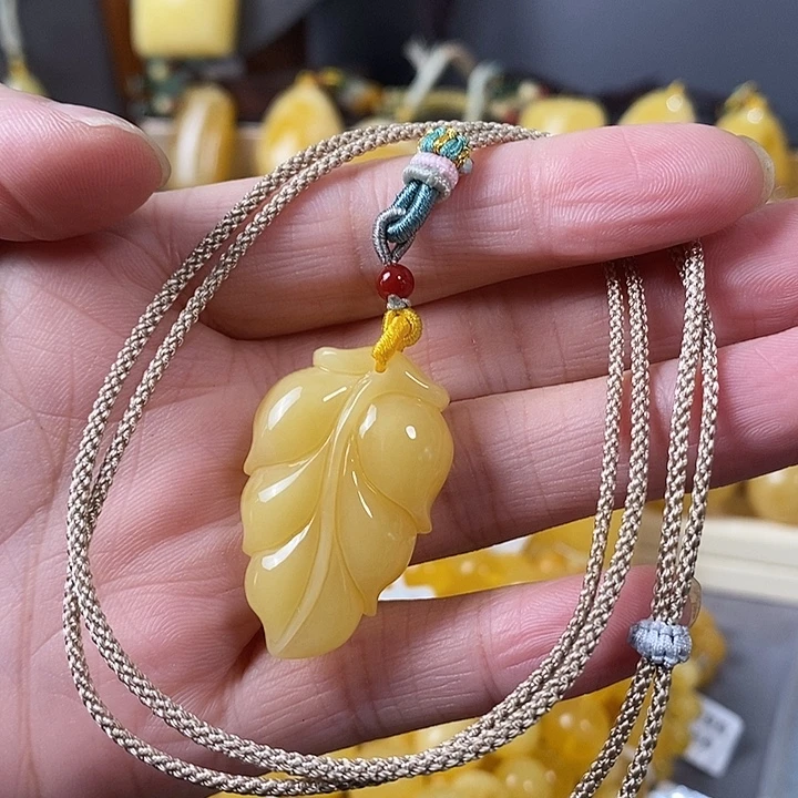 绿松石未镶嵌手链叶子