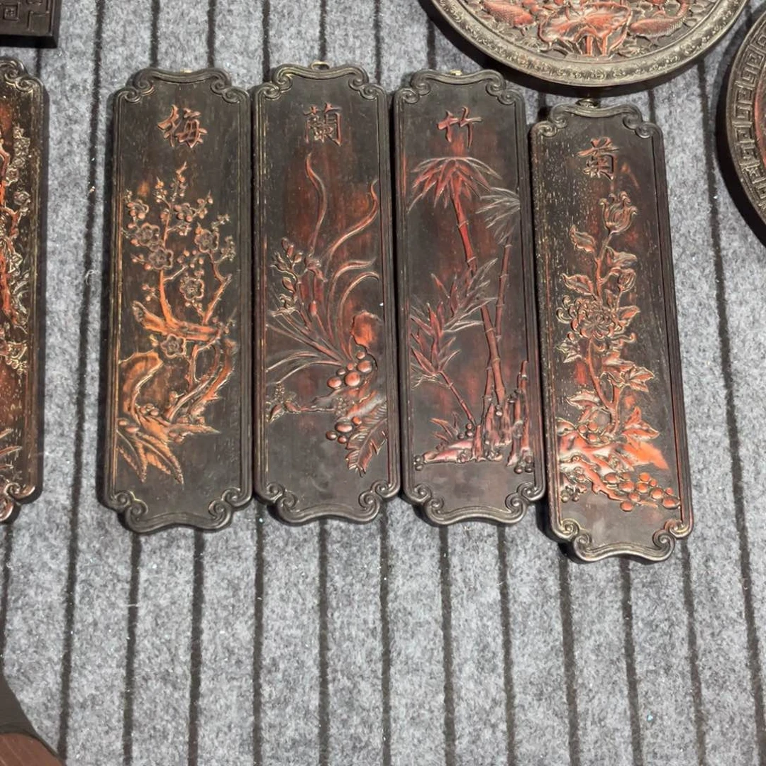 木非洲紫檀木雕牌匾挂匾