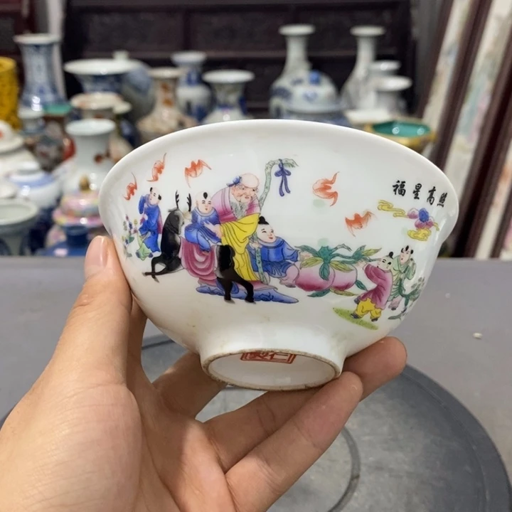 摆件粉彩摆件瓷器