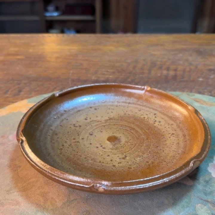 沐***柴烧纯手工手绘陶瓷