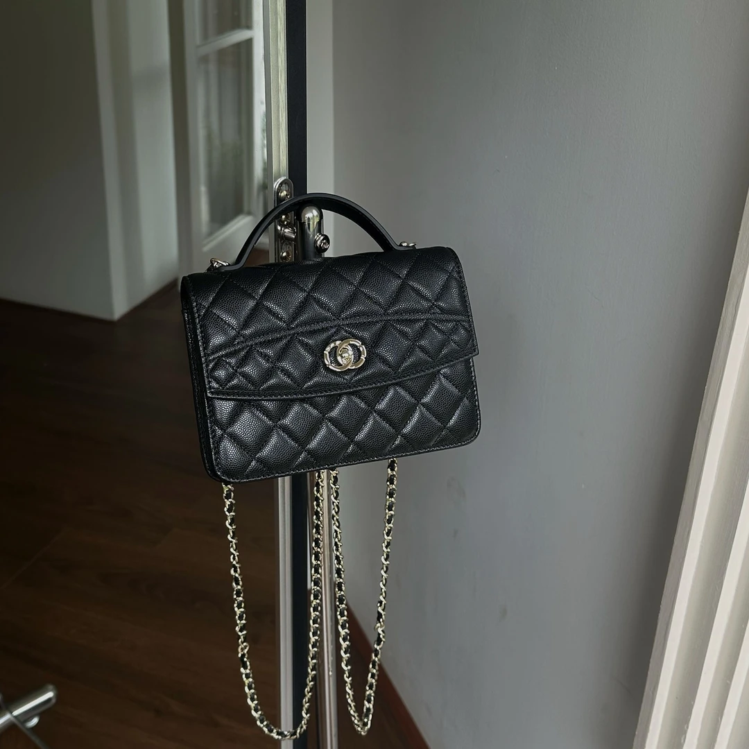 香香家 25c三合一小背包DIY 鱼子酱头层牛皮