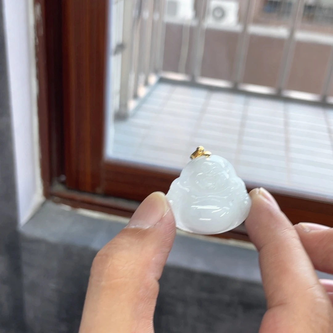 未镶嵌挂件翡翠挂件