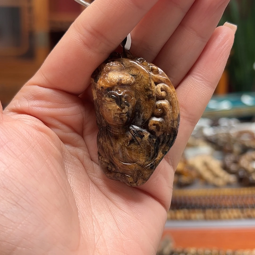 *****裸石琥珀未镶嵌抚顺琥珀30045