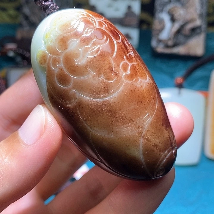 和田玉未镶嵌颈饰A7