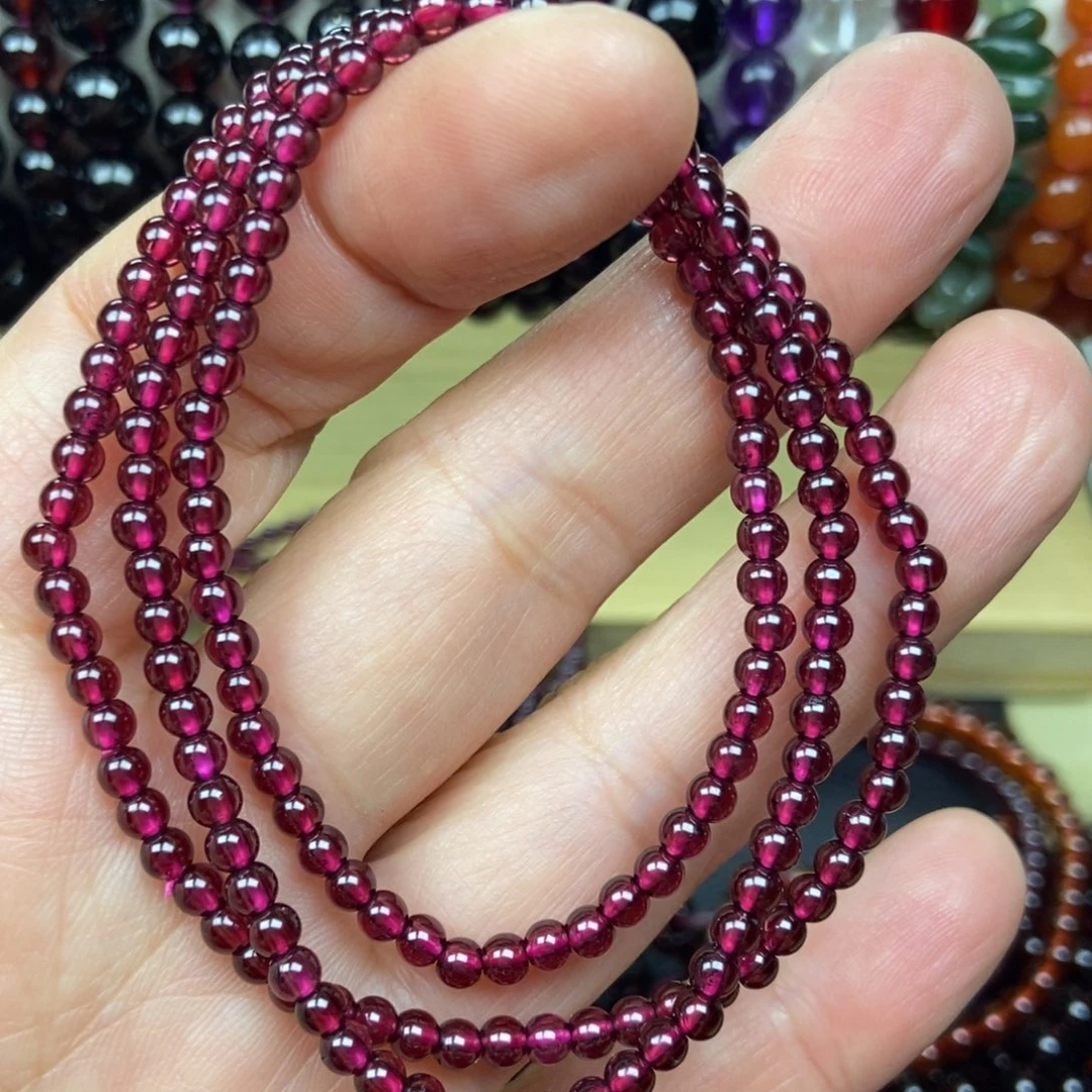 石榴石未镶嵌手链