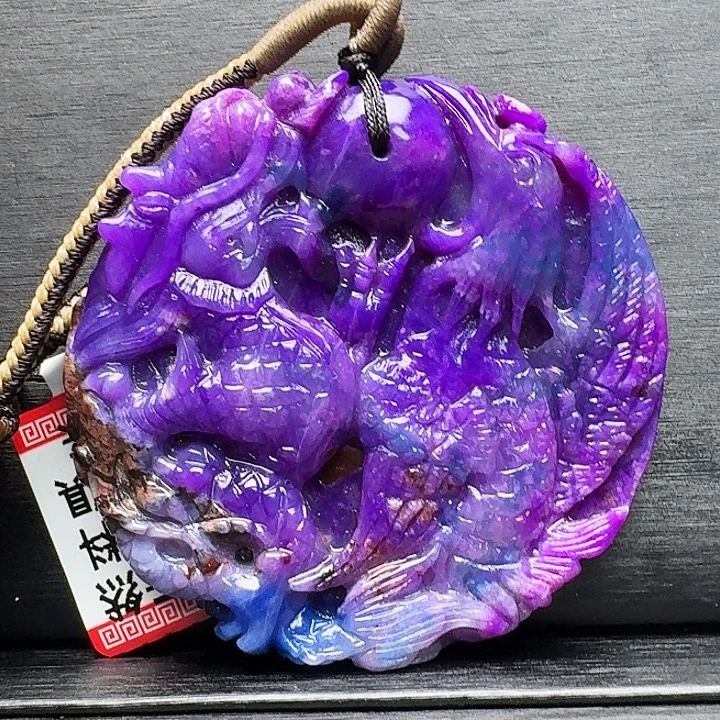 苏纪石（舒俱来）未镶嵌圆牌