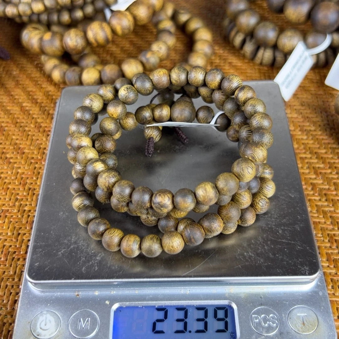 呼***啦沉香沉香碎屑卡7多圈沉水浮克重23十