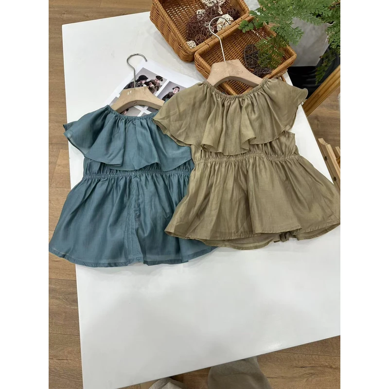 2045  夏季中童娃娃衫  L