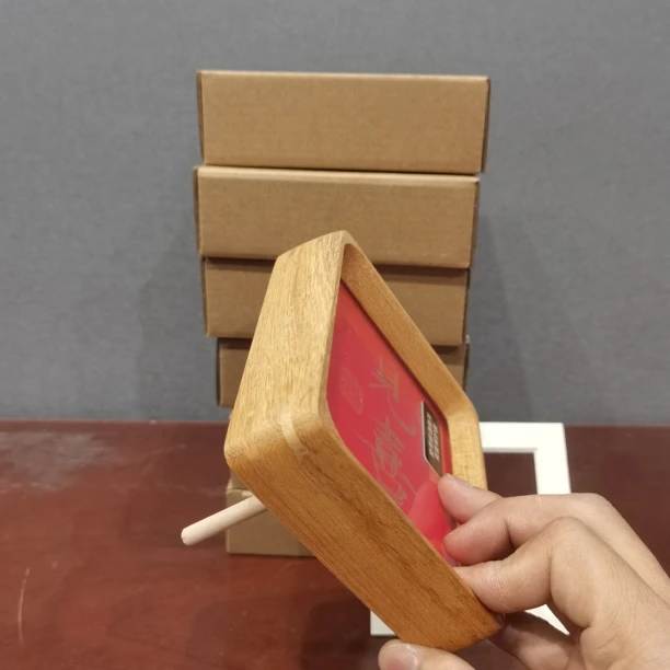 精品10x10摆台 实木榫卯画框【到手6个】