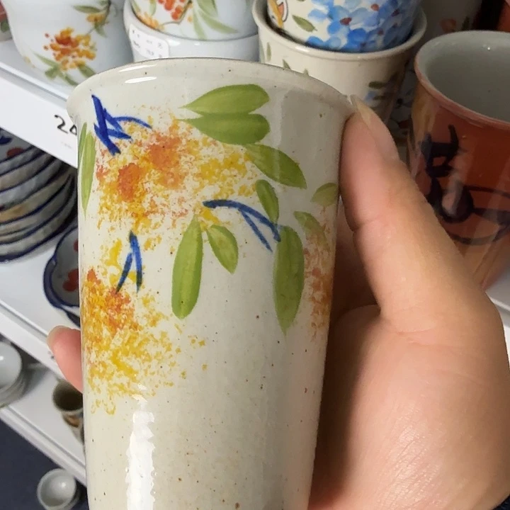 景德镇陶瓷手工手绘可乐杯