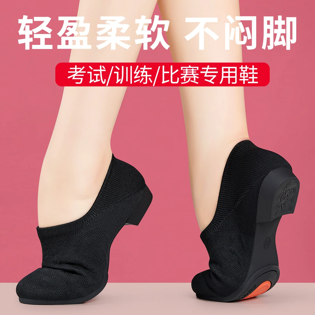 阿昭老师同款袜子鞋飞织练功鞋轻盈柔软透气舒适包裹不累脚舞蹈鞋