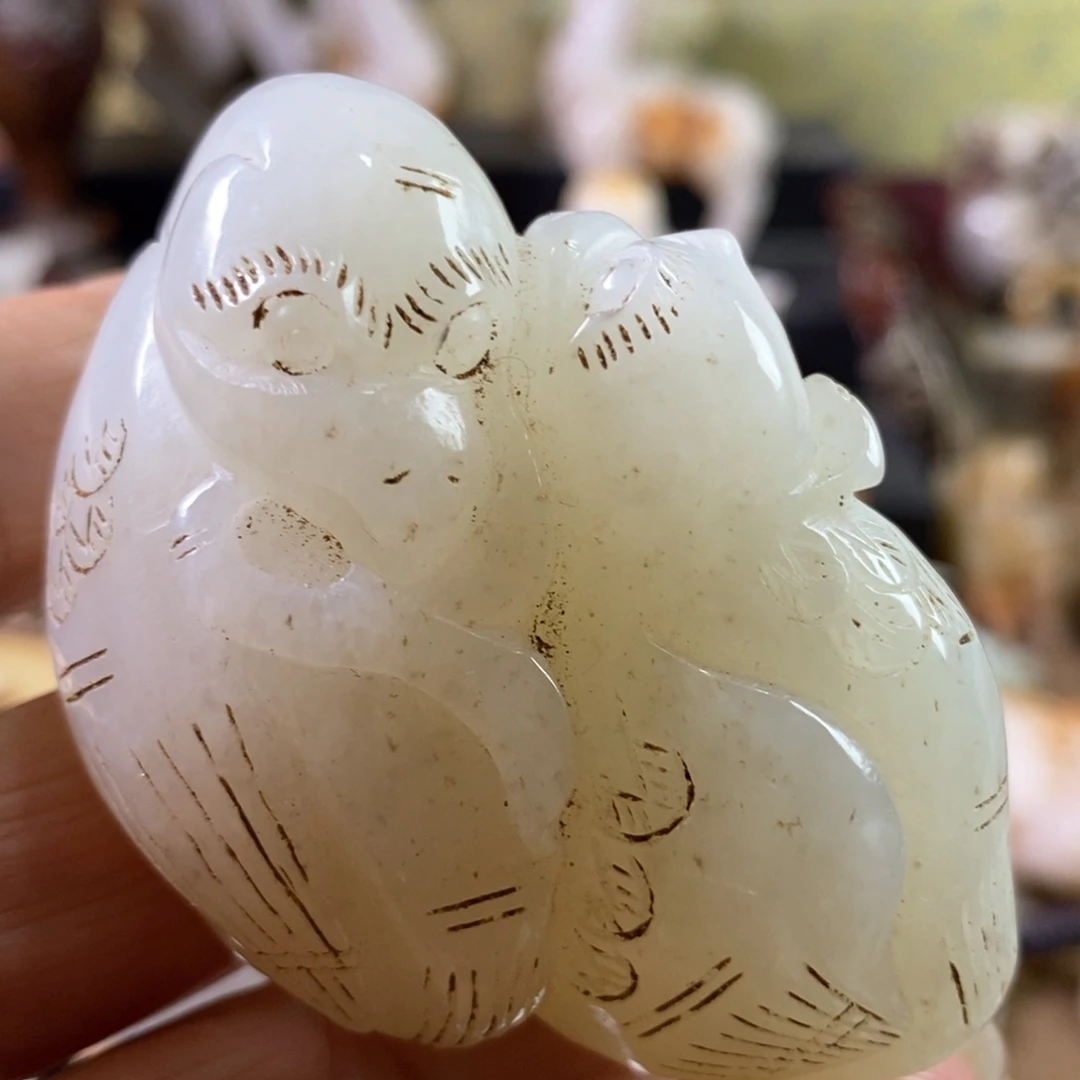 未镶嵌和田玉（糖玉）挂件