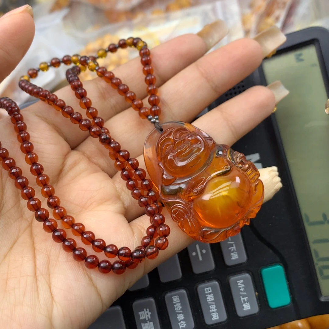 琥珀未镶嵌珠宝奇石