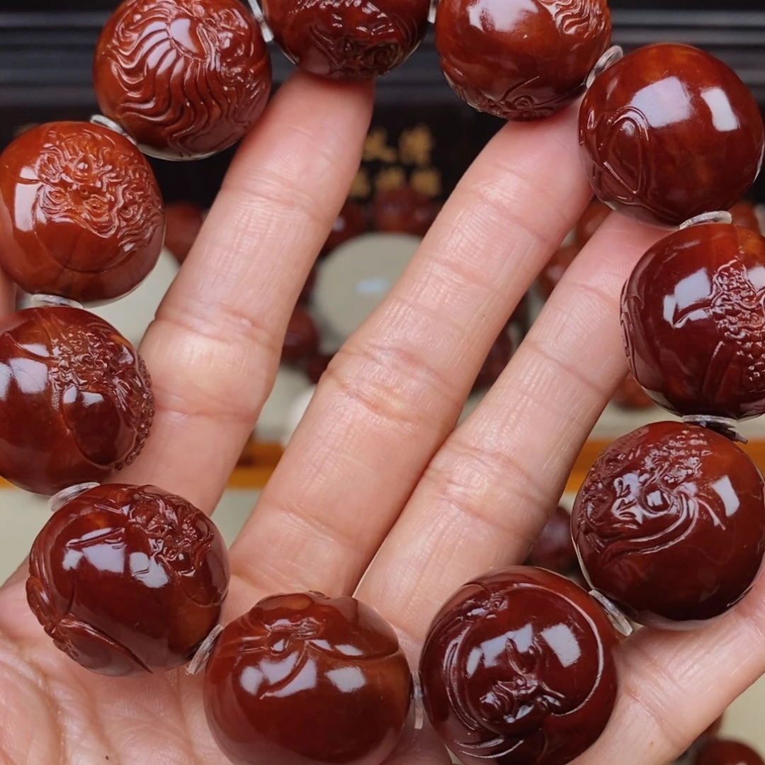 .***️吊坠橄榄核十八罗汉