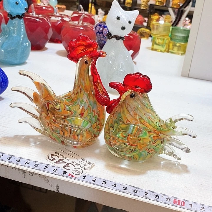 咕咕鸡高13厘米宽10厘米