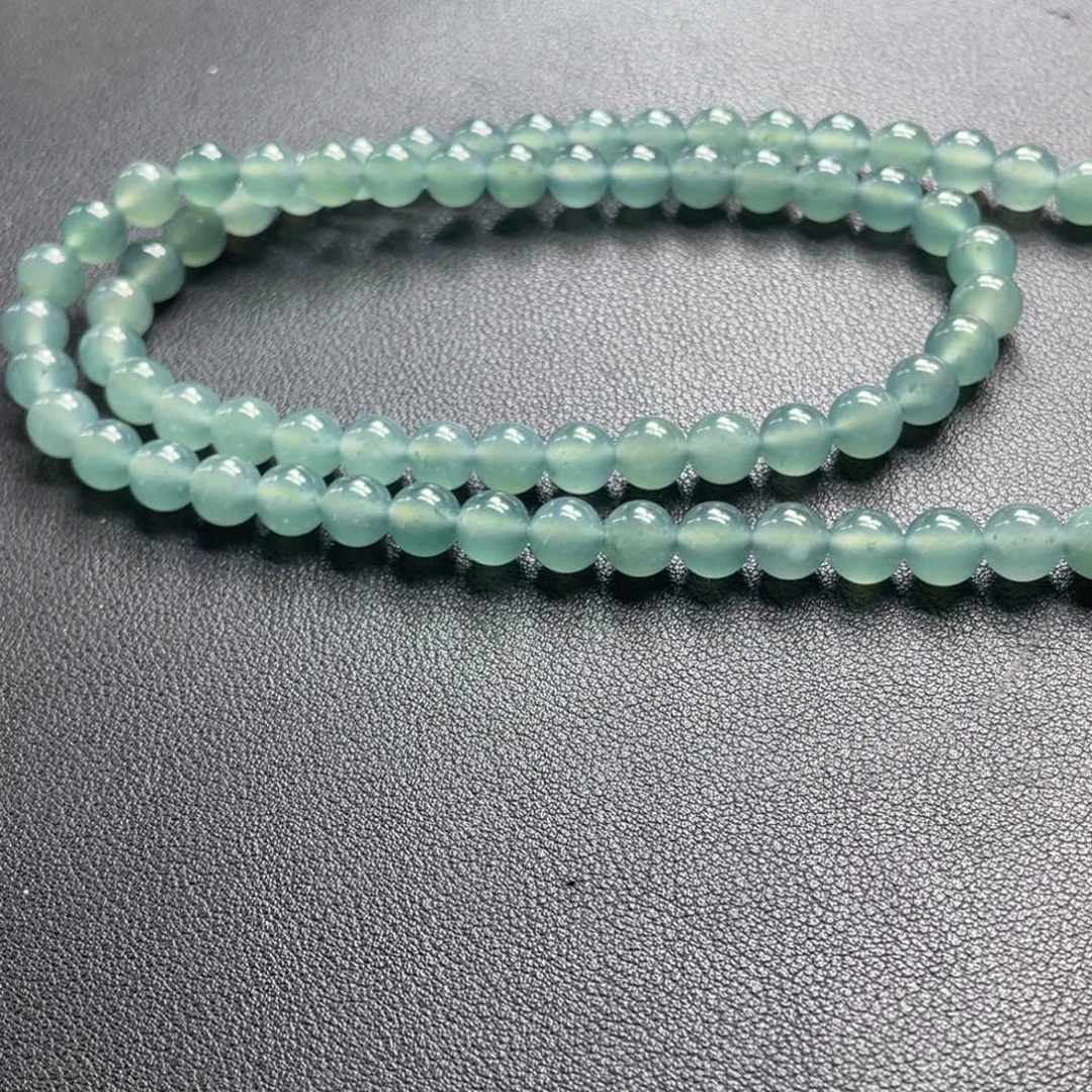 翡翠散珠卡8左右珠链