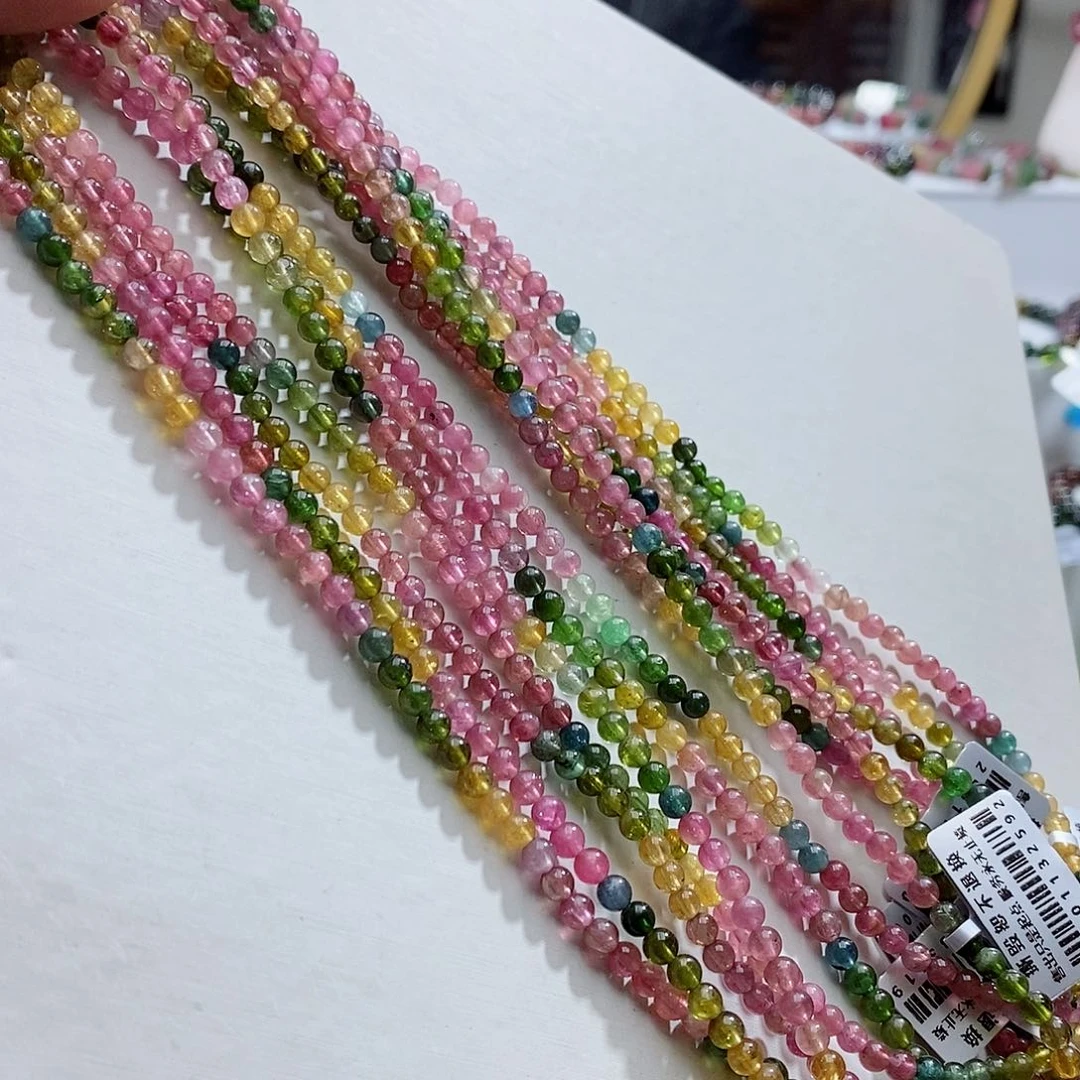 碧玺手链未镶嵌多样性发一条